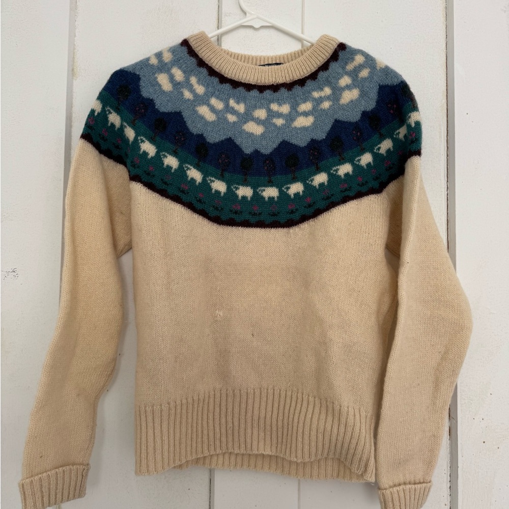 Vintage Woolrich Women’s Sweater, 100% Wool, Size M